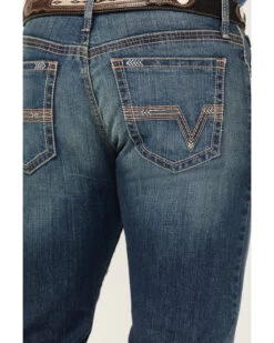 Cinch Men's Ian Dark Stonewash Performance Stretch Slim Bootcut Jeans 9 Cinch Men's Ian Dark Stonewash Performance Stretch Slim Bootcut Jeans -Western Cowboy World 2000362785 402 P4