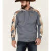 Hooey Men's Palm Tree Print Sleeve Hooded Sweatshirt 2 Hooey Men's Palm Tree Print Sleeve Hooded Sweatshirt -Western Cowboy World 2000363528 400 P1