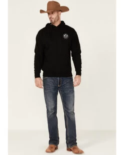 Howitzer Men's American Patriot Sons Of Liberty Graphic Hooded Sweatshirt -Western Cowboy World 2000364410 001 P2