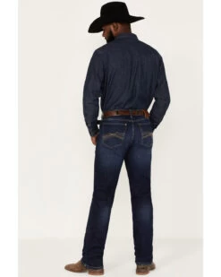 Wrangler 20X Men's Dawn Dark Wash Stretch Slim Straight Jeans 8 Wrangler 20X Men's Dawn Dark Wash Stretch Slim Straight Jeans -Western Cowboy World 2000365075 416 P3
