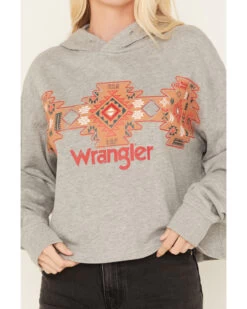 Wrangler Retro Women's Southwestern Print Cropped Hoodie 8 Wrangler Retro Women's Southwestern Print Cropped Hoodie -Western Cowboy World 2000365325 070 P3