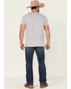 Moonshine Spirit Men's Corral Dust Medium Dark Wash Stretch Slim Straight Jeans 8 Moonshine Spirit Men's Corral Dust Medium Dark Wash Stretch Slim Straight Jeans -Western Cowboy World 2000365378 415 P3