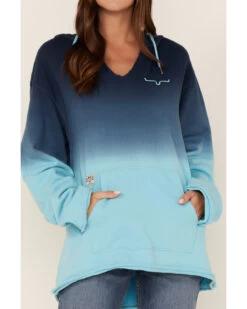 Kimes Ranch Women's Sante Fe Dip Dye Sweatshirt Hoodie 8 Kimes Ranch Women's Sante Fe Dip Dye Sweatshirt Hoodie -Western Cowboy World 2000365880 410 P3