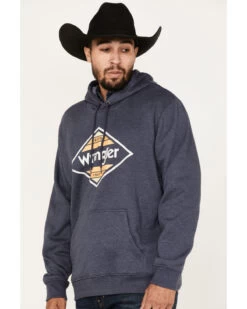 Wrangler Men's Southwestern Logo Graphic Hooded Sweatshirt 7 Wrangler Men's Southwestern Logo Graphic Hooded Sweatshirt -Western Cowboy World 2000366029 410 P2