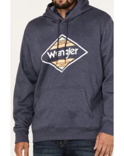 Wrangler Men's Southwestern Logo Graphic Hooded Sweatshirt 8 Wrangler Men's Southwestern Logo Graphic Hooded Sweatshirt -Western Cowboy World 2000366029 410 P3