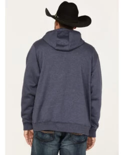 Wrangler Men's Southwestern Logo Graphic Hooded Sweatshirt 9 Wrangler Men's Southwestern Logo Graphic Hooded Sweatshirt -Western Cowboy World 2000366029 410 P4