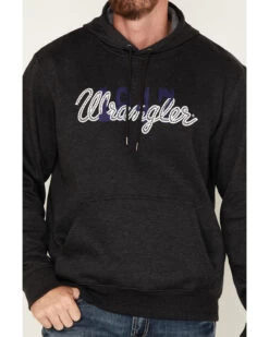 Wrangler Men's Rope Logo Graphic Hooded Sweatshirt -Western Cowboy World 2000366047 022 P3