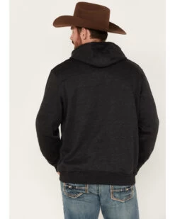 Wrangler Men's Rope Logo Graphic Hooded Sweatshirt -Western Cowboy World 2000366047 022 P4