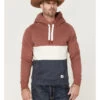 Wanakome Men's Rivera Colorblock Hooded Pullover Sweatshirt -Western Cowboy World 2000366255 942 P1