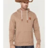 Wanakome Men's Cascade Mocha Pullover Hooded Sweatshirt 1 Wanakome Men's Cascade Mocha Pullover Hooded Sweatshirt -Western Cowboy World 2000366258 200 P1