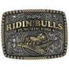 Dale Brisby Men's Bulls & Fools Attitude Belt Buckle -Western Cowboy World 2000367558 040 P1