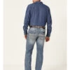 Rock & Roll Denim Men's Pistol Light Wash Reflex Stretch Stackable Bootcut Jeans -Western Cowboy World 2000367646 205 P1