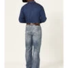 Rock & Roll Denim Men's Double Barrel Medium Wash Relaxed Bootcut Jeans -Western Cowboy World 2000367648 203 P1