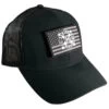 Howitzer Men's Circle Logo Flag Patch Mesh Back Trucker Cap -Western Cowboy World 2000367706 001 P1
