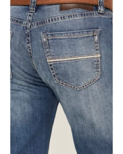 Rock & Roll Men's Vintage Medium Double Revolver Reflex Stretch Relaxed Bootcut Jeans -Western Cowboy World 2000368869 414 P2