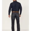Rock & Roll Denim Men's Revolver Dark Wash Stretch Slim Straight Jeans -Western Cowboy World 2000368871 416 P1