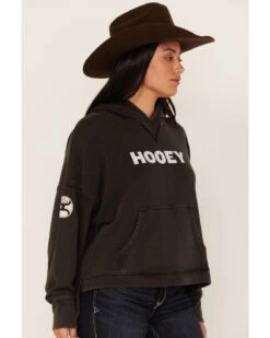 Hooey Women's Logo Graphic Boxy Hoodie -Western Cowboy World 2000369086 001 P2