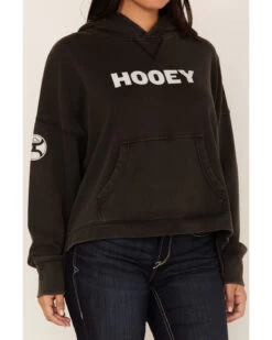 Hooey Women's Logo Graphic Boxy Hoodie -Western Cowboy World 2000369086 001 P3