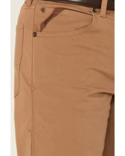 Ariat Men's M5 Boone Khaki Wash 4-Way Stretch Straight Leg Jeans -Western Cowboy World 2000370995 280 P2