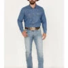 Ariat Men's M4 Orleans Abel Light Wash Stretch Relaxed Straight Jeans -Western Cowboy World 2000371951 400 P1