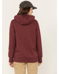 Ariat Women's Rebar Logo Sleeve Graphic Work Hooded Sweatshirt -Western Cowboy World 2000372132 603 P4