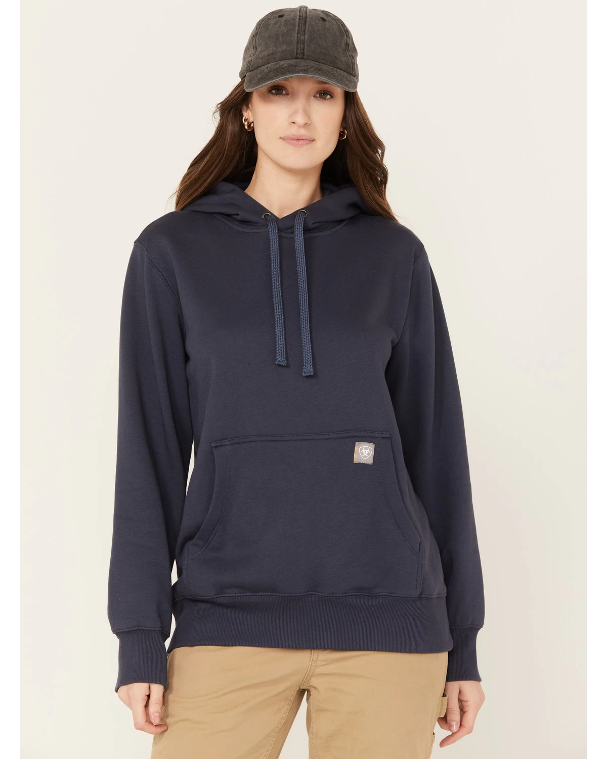 Ariat Women's Rebar Southwestern Flag Graphic Hooded Work Sweatshirt 3 Ariat Women's Rebar Southwestern Flag Graphic Hooded Work Sweatshirt