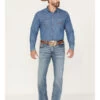 Cody James Men's Manning Light Wash Slim Boot Stretch Denim Jeans -Western Cowboy World 2000373330 412 P1