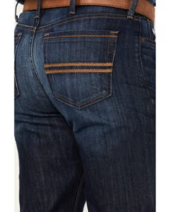 Cinch Men's Silver Label Dark Wash Slim Straight Performance Jeans -Western Cowboy World 2000373443 402 P4