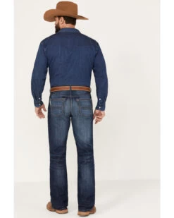 Cinch Men's Ian Medium Wash Slim Boot Performance Stretch Denim Jeans -Western Cowboy World 2000373481 402 P4