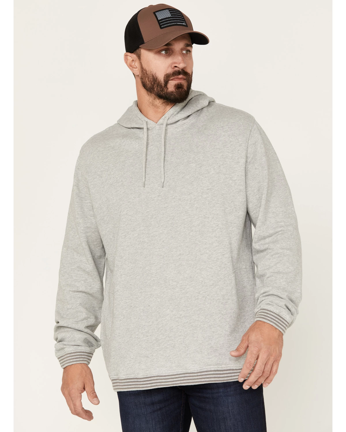 Brixton Men's Collegiate Pocket Hooded Sweatshirt 3 Brixton Men's Collegiate Pocket Hooded Sweatshirt