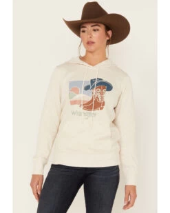 Wrangler Retro Women's Boots Logo Graphic Hoodie