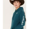 Ariat Women's Embroidered Logo Hoodie -Western Cowboy World 2000374275 400 P1