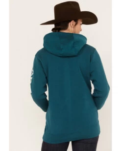 Ariat Women's Embroidered Logo Hoodie -Western Cowboy World 2000374275 400 P4