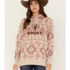 Ariat Women's Southwestern Print Logo Graphic Hoodie 1 Ariat Women's Southwestern Print Logo Graphic Hoodie -Western Cowboy World 2000374278 280 P1