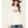 Ariat Women's Metallic Embroidered Logo Hoodie