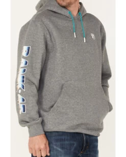 RANK 45 Men's Striped Logo Sleeve Hooded Sweatshirt -Western Cowboy World 2000374699 070 P3