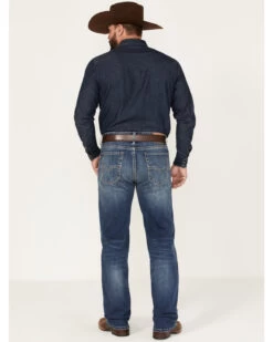 Rock & Roll Denim Men's Dale Brisby Double Barrel Medium Wash Relaxed Straight Vintage '46 Jeans