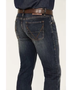 Rock & Roll Denim Men's Revolver Dark Vintage Slim Straight Dale Brisby Vintage 46' Jeans -Western Cowboy World 2000375477 416 P2