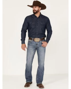Rock & Roll Denim Men's Pistol Medium Vintage Wash Straight Jeans -Western Cowboy World 2000375481 414 P3