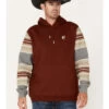 RANK 45 Men's Stripe Sleeve Logo Hooded Sweatshirt 2 RANK 45 Men's Stripe Sleeve Logo Hooded Sweatshirt -Western Cowboy World 2000375864 644 P1