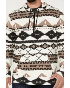 Powder River Outfitters Men's 1/4 Zip Southwestern Print Hooded Sweatshirt 8 Powder River Outfitters Men's 1/4 Zip Southwestern Print Hooded Sweatshirt -Western Cowboy World 2000376230 101 P3