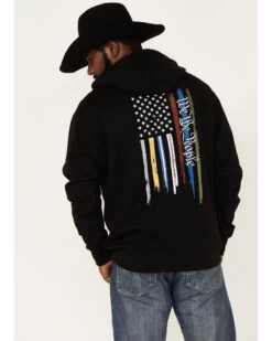 Howitzer Men's We Honor Patriotic Hooded Sweatshirt -Western Cowboy World 2000377271 001 P3