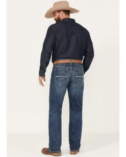 Ariat Men's M2 Traditional Relaxed Destin Medium Wash Relaxed Bootcut Stretch Denim Jeans 8 Ariat Men's M2 Traditional Relaxed Destin Medium Wash Relaxed Bootcut Stretch Denim Jeans -Western Cowboy World 2000377334 400 P3