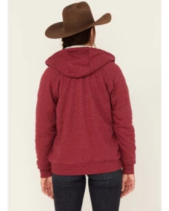 Ariat Women's R.E.A.L Sherpa Full Zip Sweatshirt Hoodie 9 Ariat Women's R.E.A.L Sherpa Full Zip Sweatshirt Hoodie -Western Cowboy World 2000377718 640 P4