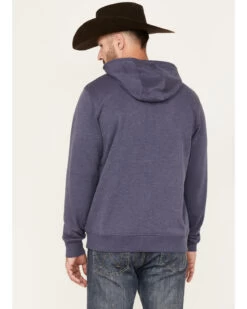 Wrangler Men's Logo Tag Hooded Sweatshirt -Western Cowboy World 2000378471 402 P4