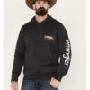 Wrangler Men's Logo Hooded Sweatshirt 2 Wrangler Men's Logo Hooded Sweatshirt -Western Cowboy World 2000378473 001 P1