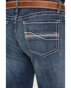 Cinch Men's Grant Medium Stonewash Relaxed Boot Performance Stretch Denim Jeans 9 Cinch Men's Grant Medium Stonewash Relaxed Boot Performance Stretch Denim Jeans -Western Cowboy World 2000380041 402 P4