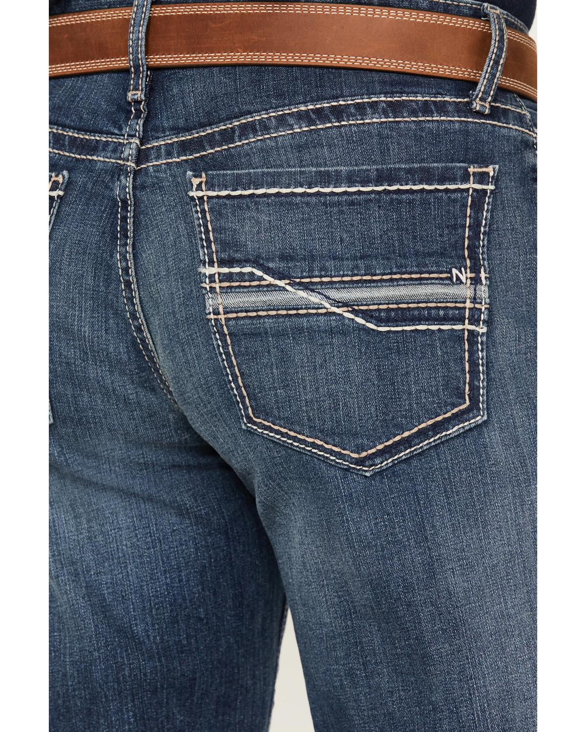 Cinch Men's Grant Medium Stonewash Relaxed Boot Performance Stretch Denim Jeans 6 Cinch Men's Grant Medium Stonewash Relaxed Boot Performance Stretch Denim Jeans - Image 4