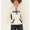 RANK 45 Women's Logo Embroidered Graphic Contrast Hoodie -Western Cowboy World 2000380751 104 P1