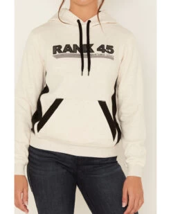 RANK 45 Women's Logo Embroidered Graphic Contrast Hoodie 8 RANK 45 Women's Logo Embroidered Graphic Contrast Hoodie -Western Cowboy World 2000380751 104 P3